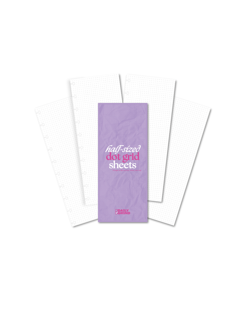 Blank Dot Grid Paper Insert | Travel Size