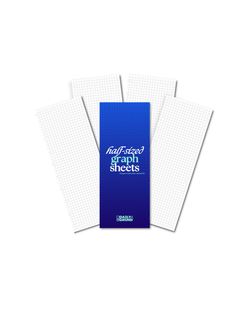 Blank Graph Paper Insert | Travel Size