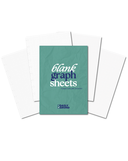 Blank Graph Paper Insert