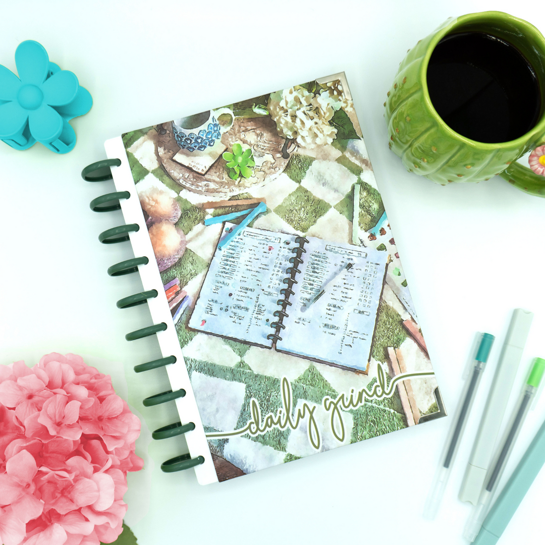 Clip-in Daily Grind Planner Cover | Picnic Vibes