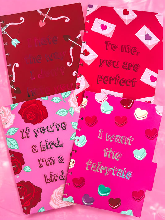 Rom Com Tab Dividers | Love & Lace Collection