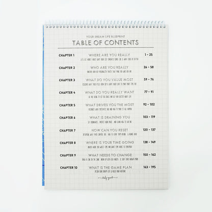 &quot;Table of Contents&quot; workbook page